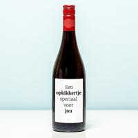 Wijnfles Een Opkikkertje Speciaal Voor Jou - Rood (Merlot) - thumbnail