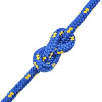 VidaXL Boot touw 6 mm 100 m polypropyleen blauw - thumbnail