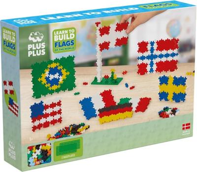 Plus Plus Learn to build vlaggen plus-plus: 700 stuks (3932)