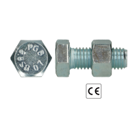 pgb-Europe PGB-FASTENERS | SB-bout CE 8.8 EN15048-1 M18x50 Zn | 25 st F15048801018000503 - thumbnail