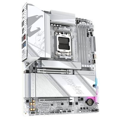 Gigabyte GA-X870 AORUS ELITE X3D ICE Moederbord Socket AMD AM5 Vormfactor ATX Moederbord chipset AMD® X870 Gigabyte GA-X870 AORUS ELITE X3D ICE Moederbord Socket AMD AM5 Vormfactor ATX Moederbord chipset AMD® X870