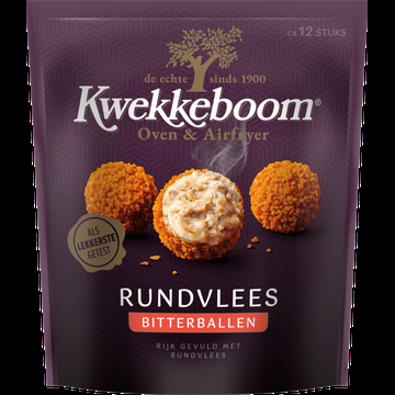 Kwekkeboom Oven & Airfryer Rundvlees Bitterballen 300 g bij Jumbo