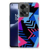 OnePlus Nord 2T | TPU Hoesje | Funky Triangle - thumbnail