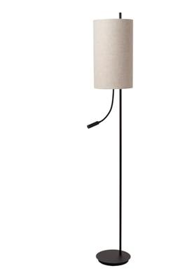 Lucide MAGIC - Vloerlamp - Ø 24 cm - 1xE27 - Zwart