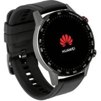HONOR Magic Watch 2 Smartwatch voor heren, 46 mm, Bluetooth, hartslagmonitor, Spo2, 14 dagen standby-tijd, GPS, 5 ATM, sport, fitness, zwart - thumbnail