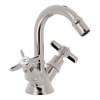 Bidetmengkraan Tres Clasic 2 Kruisgreep RVS Tres - thumbnail