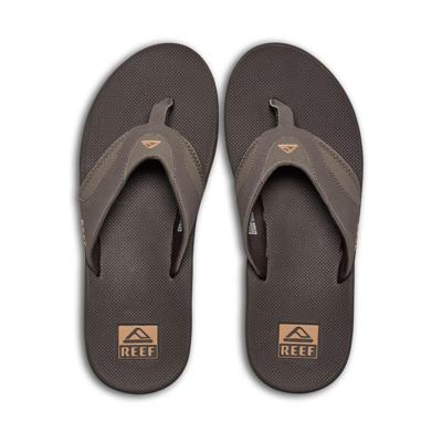 REEF Fanning Slipper Heren Brown/Gum 13