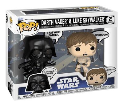 Funko Pop! figuur Star Wars Darth Vader & Luke Skywalker