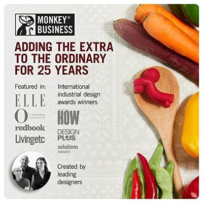 Apenstreken Knuffel Doug met een kooklepel Apenstreken Knuffel Doug met een kooklepel