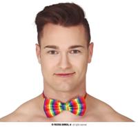 Regenboog Strikje Metallic - thumbnail