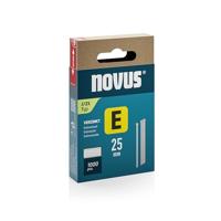 Novus Tools 044-0091 Nagels voor tacker Type J Afmeting, lengte 25 mm 1000 stuk(s) - thumbnail