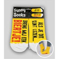 Funny socks breng mij een biertje - thumbnail