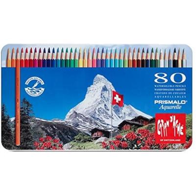 Kleurpotloden Caran d&apos;Ache Prismalo 80 stuks assorti
