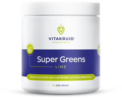Vitakruid Super Greens Lime Poeder Vitakruid Super Greens Lime Poeder