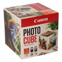 Canon Fotokubusset PG-560+CL-561 Origineel Combipack Zwart, Kleur, Wit, Roze fluorescerend 3713C013 - thumbnail