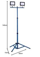 AS Schwabe LED 2x30W Optiline LED-bouwlamp Energielabel F (A - G) Statieflengte (max.): 1400 mm 60 W 5400 lm Neutraalwit - thumbnail