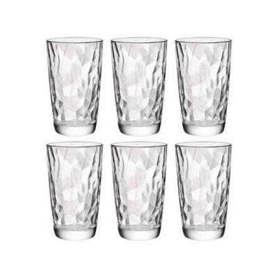 Bormioli Rocco Longdrinkglazen Diamond - Transparant - 470 ml - 6 stuks Bormioli Rocco Longdrinkglazen Diamond - Transparant - 470 ml - 6 stuks