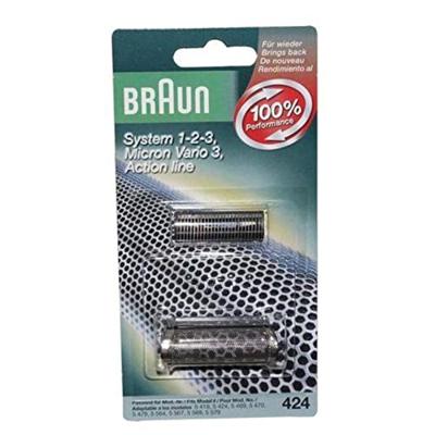 Scheermesjes Braun 424 Micron Vario Service Pack Scheermesjes Braun 424 Micron Vario Service Pack