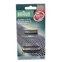 Scheermesjes Braun 424 Micron Vario Service Pack - thumbnail