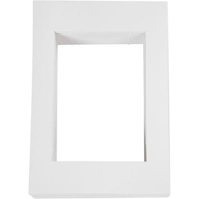 Creativ Company Passepartout lijsten, afm 19,8x28 cm, 500 gr, wit, 100 stuk/ 1 doos