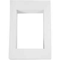 Creativ Company Passepartout lijsten, afm 19,8x28 cm, 500 gr, wit, 100 stuk/ 1 doos - thumbnail