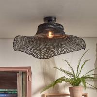 GOOD&MOJO Plafondlamp 'Ibiza' Bamboe, 65cm, kleur Zwart - thumbnail