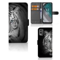 Nokia C32 | Telefoonhoesje | Met pasjeshouder | Tijger - thumbnail