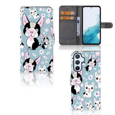 Samsung Galaxy A54 5G | Telefoonhoesje | Met pasjeshouder | Hondjes Samsung Galaxy A54 5G | Telefoonhoesje | Met pasjeshouder | Hondjes