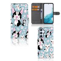 Samsung Galaxy A54 5G | Telefoonhoesje | Met pasjeshouder | Hondjes - thumbnail