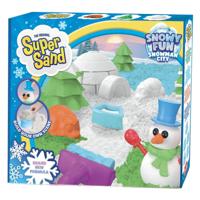 Goliath Games Super sand snowy fun - snowman city speelset - thumbnail