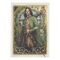 Lord of the Rings Art Print Aragorn Art Card 14 x 21 cm Limited Edition - thumbnail