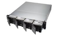 QNAP TS-1886XU-RP D-1602 Ethernet LAN Aluminium, Zwart NAS - thumbnail