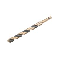 DEWALT DT20616-QZ HSS-G Metaal-spiraalboor 1 stuks 10 mm Gezamenlijke lengte 138 mm Corrosiebestendig Zeskant 1 stuk(s) - thumbnail