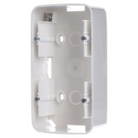 Busch-Jaeger 2CKA001799A0345 Opbouwbehuizing 2-voudig Wit, Zuiver wit (RAL 9010) 1 stuk(s)