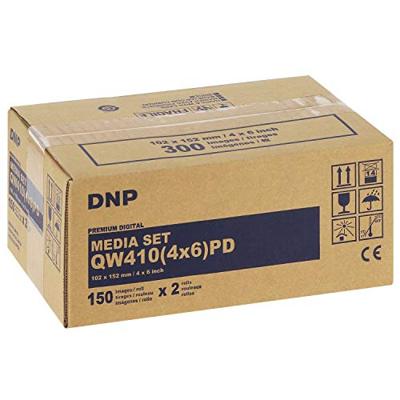 DNP Papier 300 Prints Premium 10x15 voor DP-QW410 DNP Papier 300 Prints Premium 10x15 voor DP-QW410