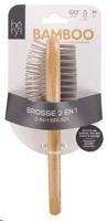 Hery labo borstel 2 in 1 bamboe - thumbnail