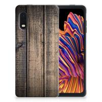 Samsung Xcover Pro | Bumper Hoesje | Steigerhout - thumbnail