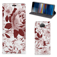 Bookcase Sony Xperia 10 Plus Watercolor Flowers - thumbnail