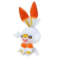 Pokemon Pluche - Scorbunny (25cm) (Jazwares) - thumbnail