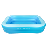 Swim Essentials Opblaas Zwembad Blauw 211 x 132 x 46 cm - thumbnail