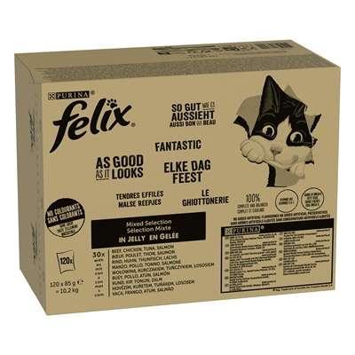 FELIX MIXED SELECTION IN GELEI RUND / KIP / TONIJN / ZALM - thumbnail