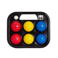 SET 6 PVC PETANQUE BALLS - thumbnail