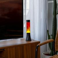 Mini lavalamp rood en geel - thumbnail