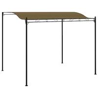 VidaXL Zonneluifel 180 g/m² 3x2,4 m taupe - thumbnail