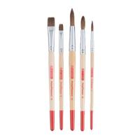 Talens art creation aquarelpenselenset v 5 - pony/polyester - thumbnail