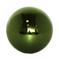 Deco Heksenbol Groen Glans Roestvrij Staal 25 cm Buitengewoon de Boet - Buitengewoon de boet - thumbnail