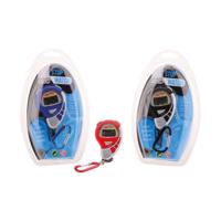 Johntoy Sports active stopwatch aan karabijnhaak - thumbnail