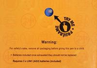 Dragon Ball Pen with Light Projector Vegeta - thumbnail