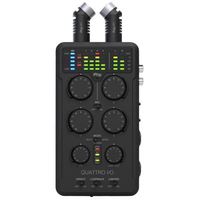 IK Multimedia iRig Pro Quattro I/O Deluxe audio en MIDI interface