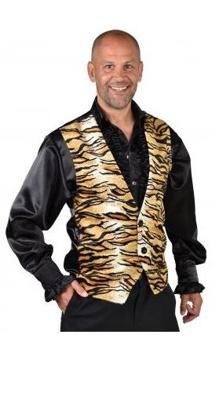 Tijgerprint Gilet Wessel